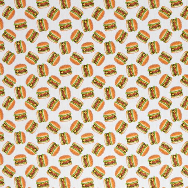 Baumwolle Druck Swafing Kim Hamburger auf Weiß